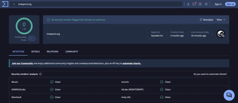 InstaPro3 APK Download V15.70 (Latest Version 2026) For Android 8 VirusTotal